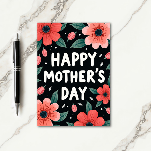 Rosy Hue Mothers Day Love Card