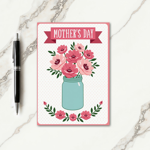 Rosy Mothers Day Card