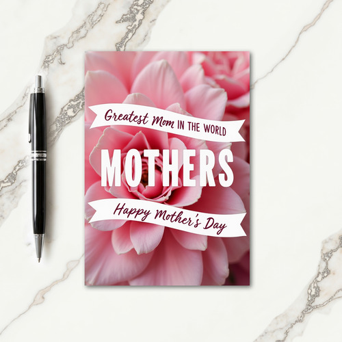 Rosy Mothers Day Wish Card