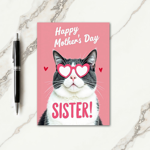 Rosy Sister Mothers Day Card