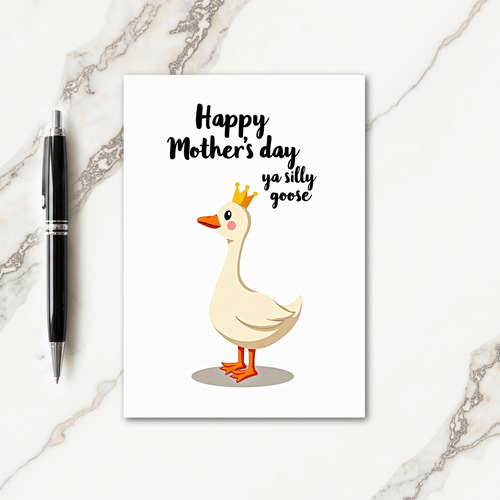 Royal Bird Mothers Day Card