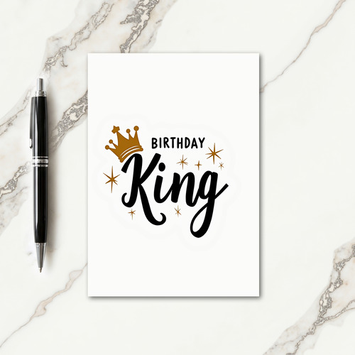 Royal Celebration Birthday Card