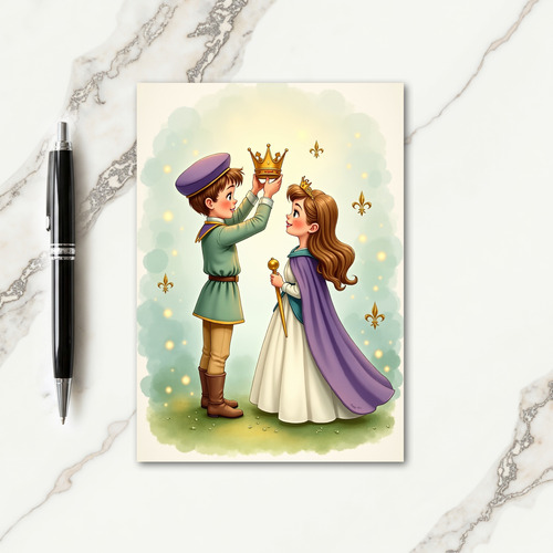 Royal Crowning Moment Card