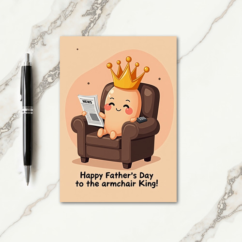 Royal Fathers Day Moment Card