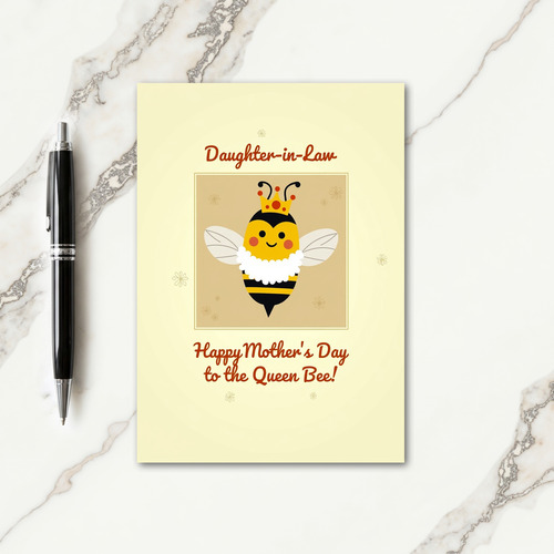 Royal Insect Mothers Day Card