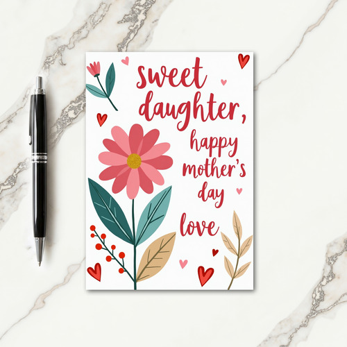 Ruby Berries Mothers Day Card