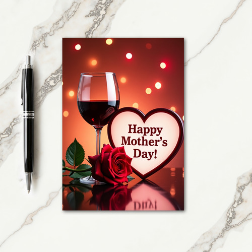 Ruby Bloom Mothers Day Card