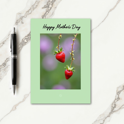 Ruby Fruit Mothers Day Card