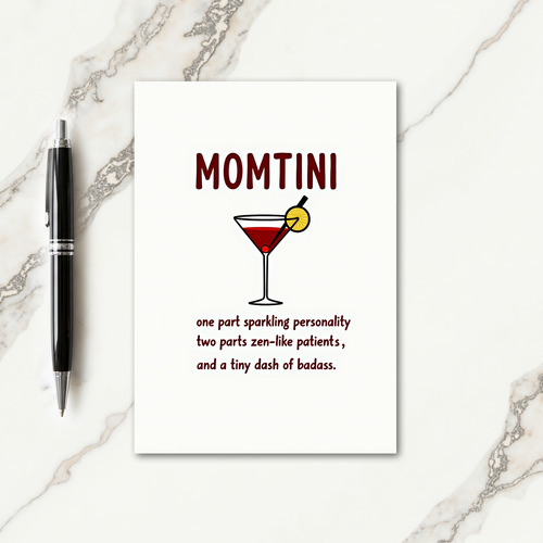 Ruby Momtini Mothers Day Card