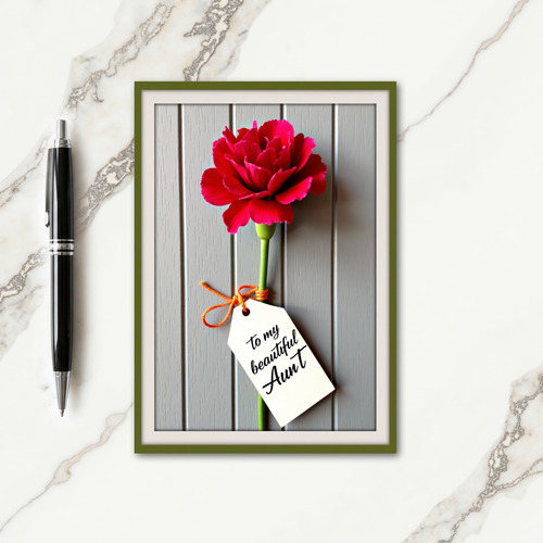 Ruby Petal Mothers Love Card