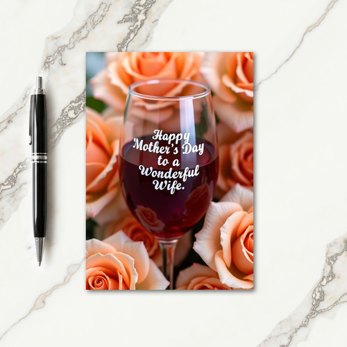Ruby Roses Sweet Mothers Day Card