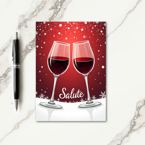 Ruby Toast Christmas Card