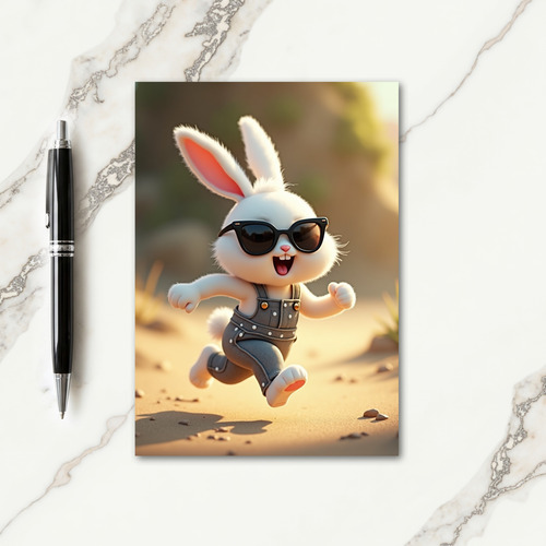 Running Rabbit Adventure Card