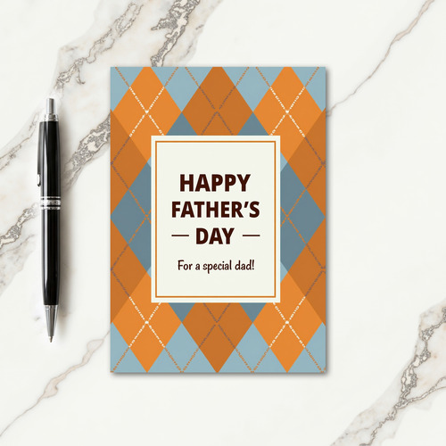 Russet Fathers Day Tribute Card