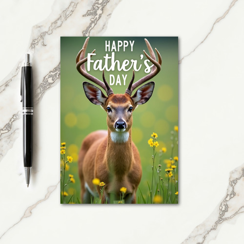 Russet Fur Happy Fathers Day Card