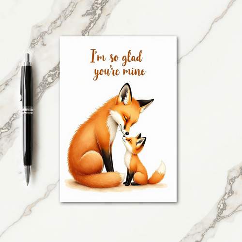 Russet Loving Glance Mothers Day Card