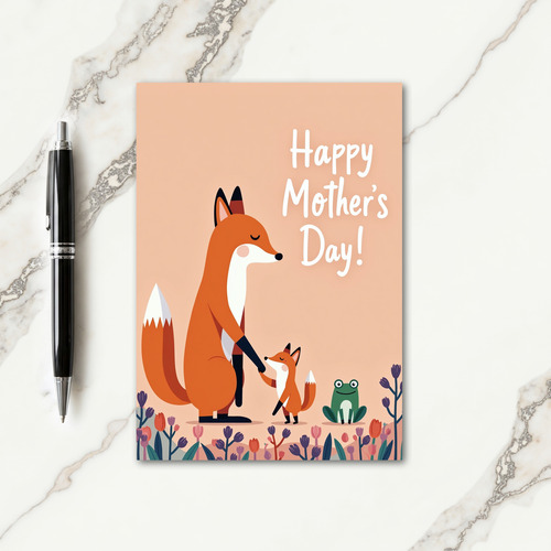 Russet Pet Mothers Day Card