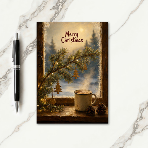 Rustic Christmas Card Ideas Card