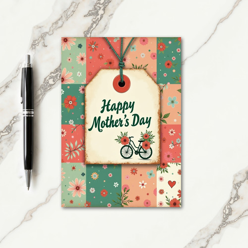 Rustic Happy Mothers Day Card