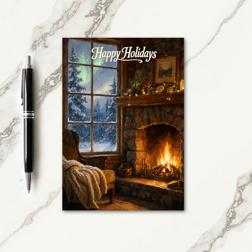 Rustic Holiday Photo Cards