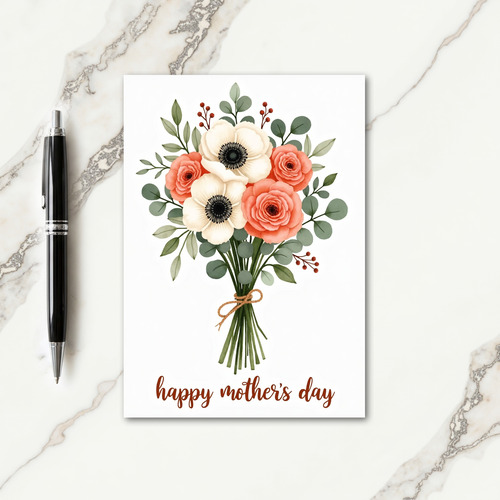 Rustic Mothers Day Twine Card