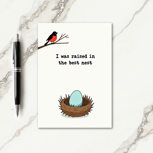 Rustic Nest Best Nest Card