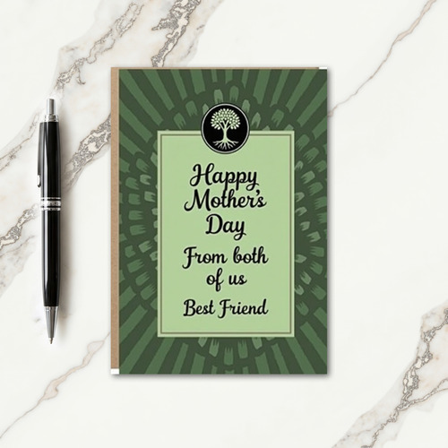 Sage Green Mothers Love Card