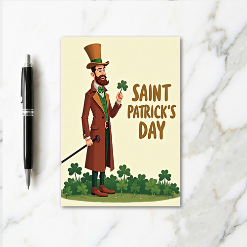 Saint Patricks Day Smile Card