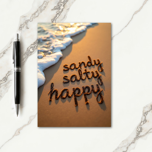 Salty Happy Birthday Card