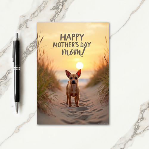 Sandy Shores Mothers Day Card
