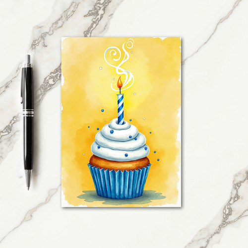 Sapphire Accent Birthday Card