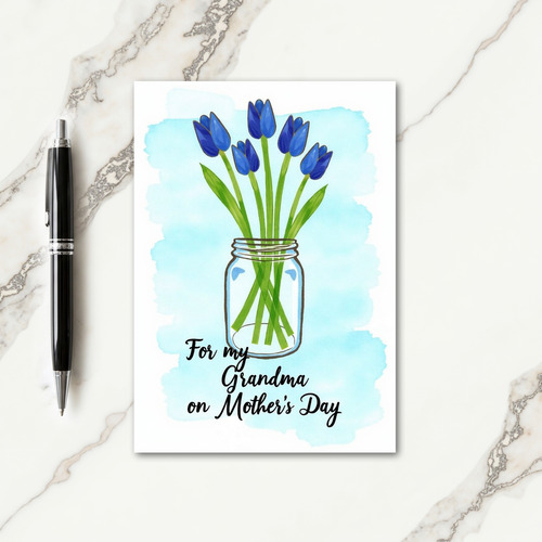 Sapphire Buds Mothers Day Card