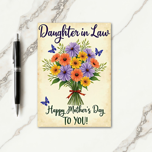 Sapphire Butterflies Day Card