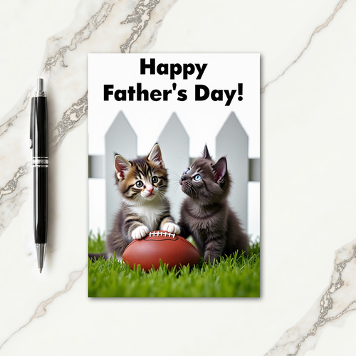 Sapphire Eyes Fathers Day Card