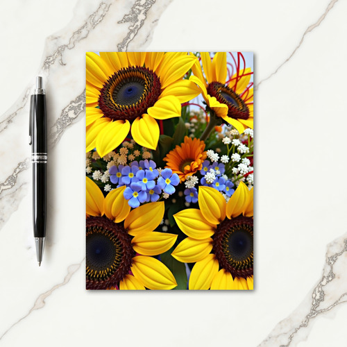 Sapphire Heart Mothers Day Card