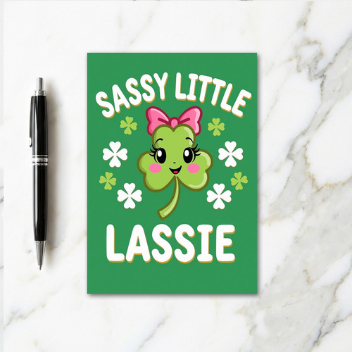 Sassy Little Lassie Card