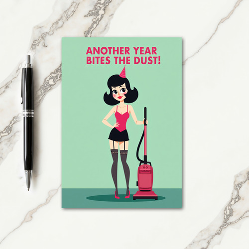 Sassy Retro Birthday Card