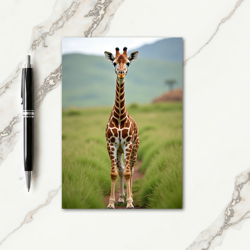 Savanna Animal Birthday Card