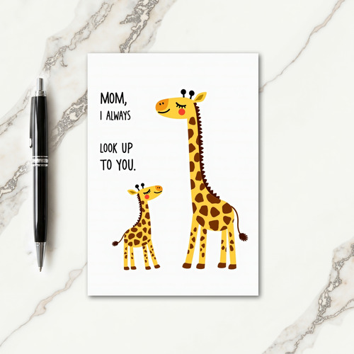 Savanna Mom Love You Card