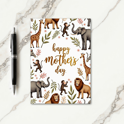 Savanna Mother Love Art Card