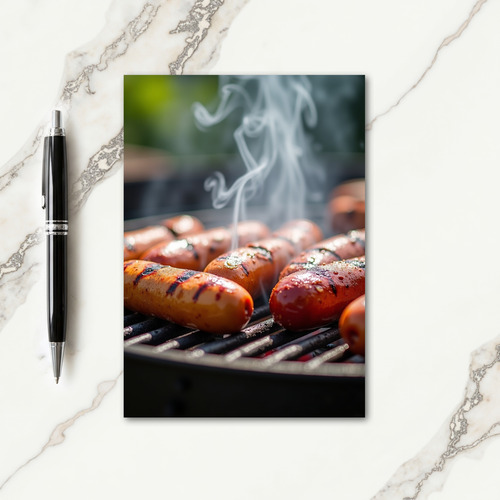 Savory Fathers Day Grill Card