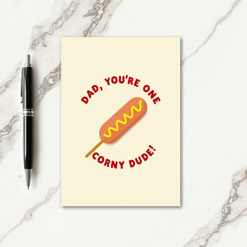 Savory Fathers Day Snack Card