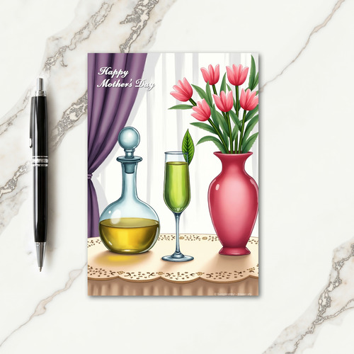 Scalloped Mothers Day Card