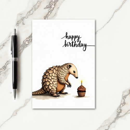 Scaly Friend Birthday Card