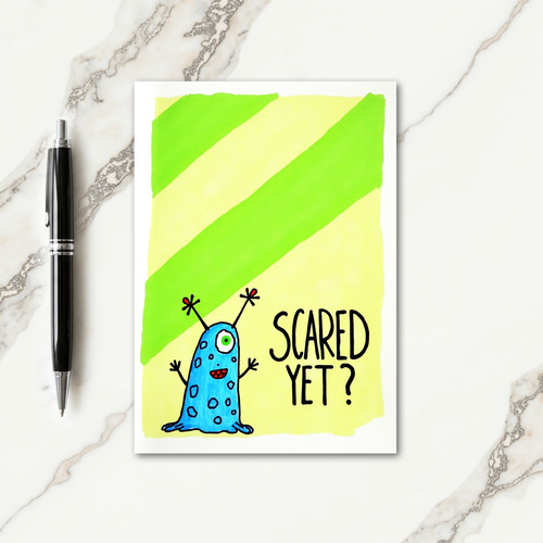 Scared Yet Monster Card