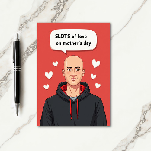 Scarlet Affection Mothers Day Card