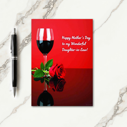 Scarlet Bloom Moms Day Card