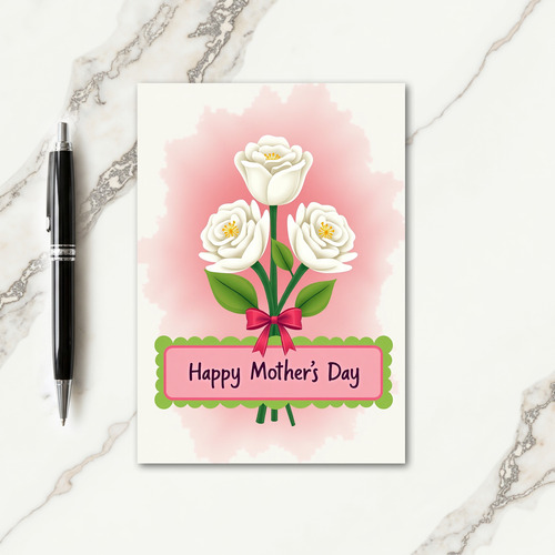 Scarlet Ribbon Mothers Day Card