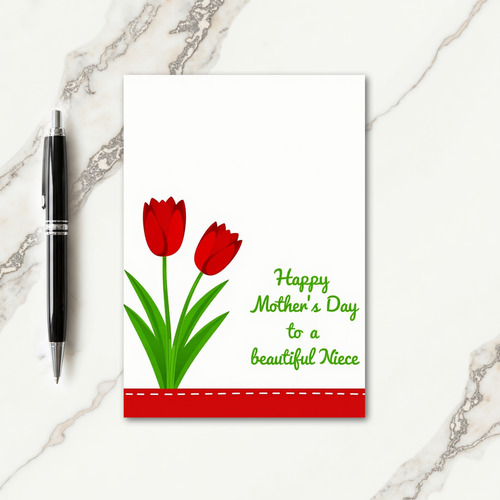 Scarlet Stitch Mothers Day Card