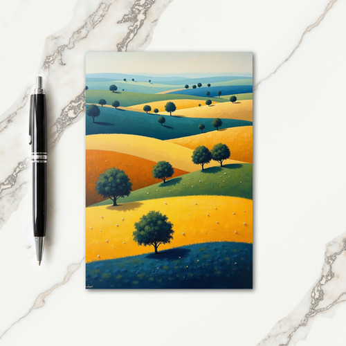 Scenic Birthday Hills Card